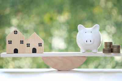 Haus und Sparschwein